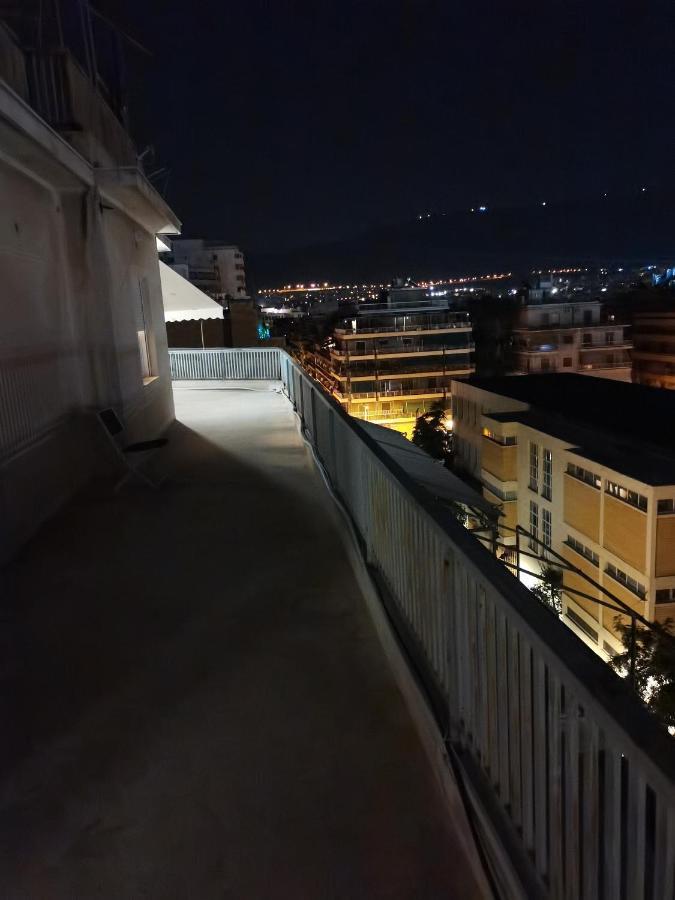 Penthouse Spacious W Super Wifi & Terrace, 2 Min From Metro Atenas Exterior foto